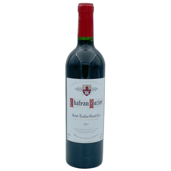 Chateau Rozier Saint Emillon Grand Cru