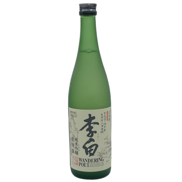 Rihaku, Sake Wandering Poet Jumai Ginjo
